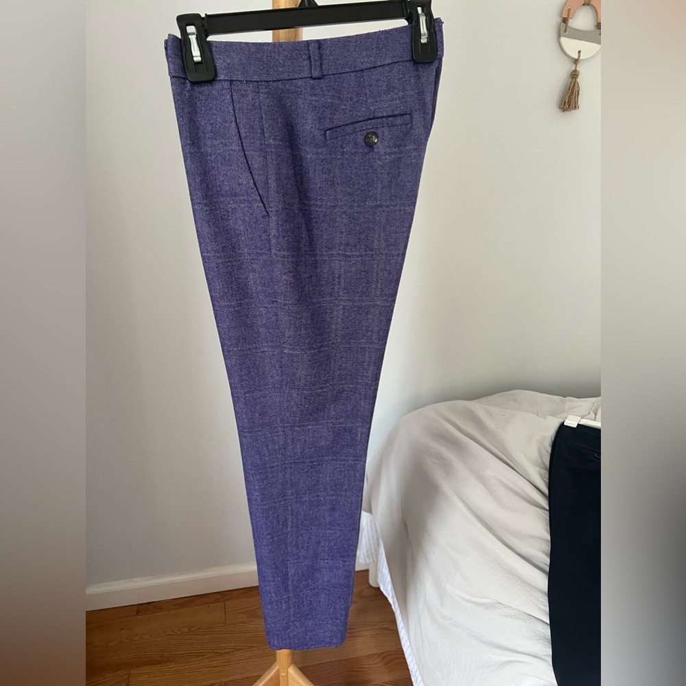 Banana Republic - blue wool pant size 6L